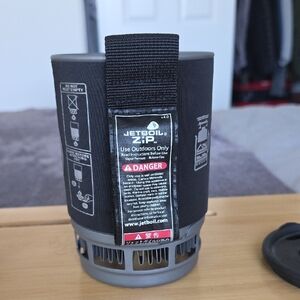 Zip Black Portable Camping Stove Pot